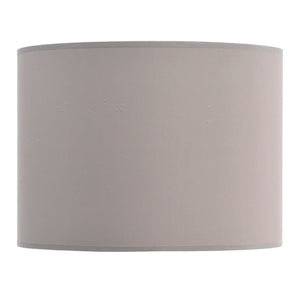 Taupe and Champagne Lined Drum 14" Lampshade