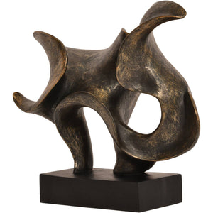 Remus Sculpture Rough Bronze