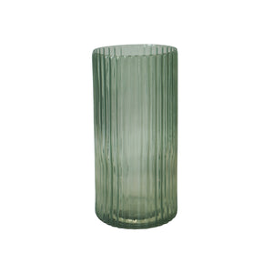 Daphne Ribbed Vase Sage Small