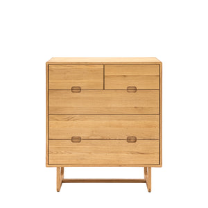Crafton 5 Drawer Chest Natural