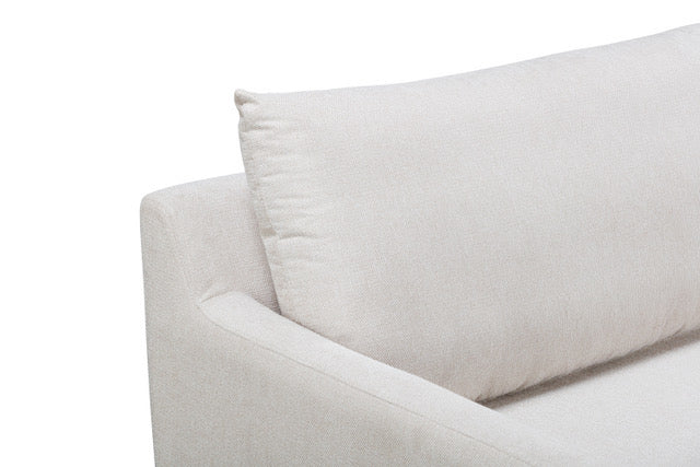 Himbleton Sofa Upholstered Black Legs