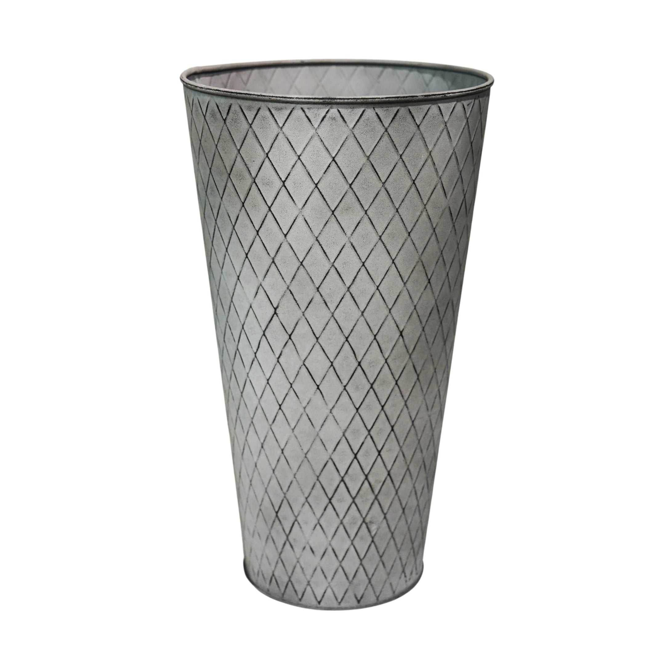 Outdoor Chatsworth Zinc Vase Large