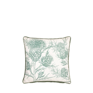 Thistle Cushion Cover Olive