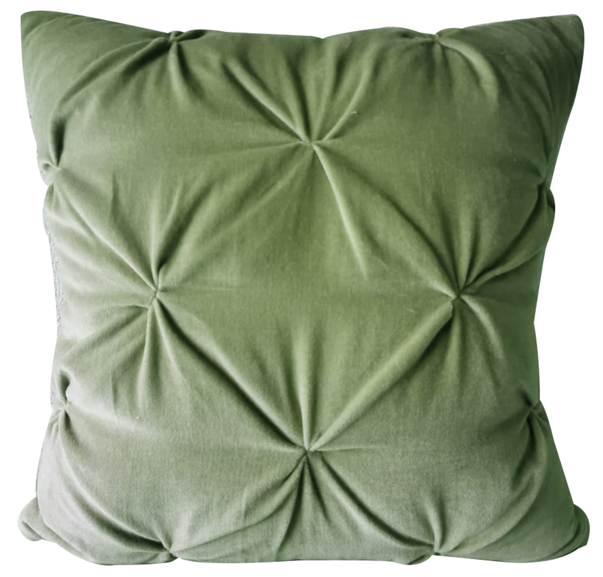 Sumptuous Velvet Cushion Sage