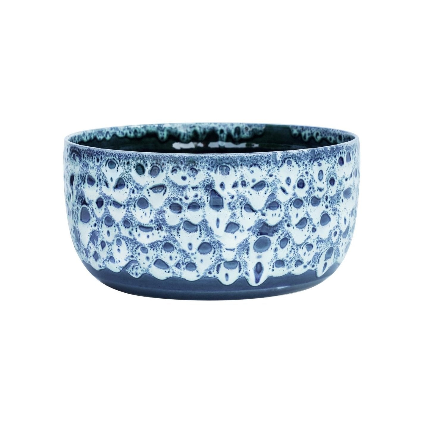 Sapphire Reactive Glaze Bowl