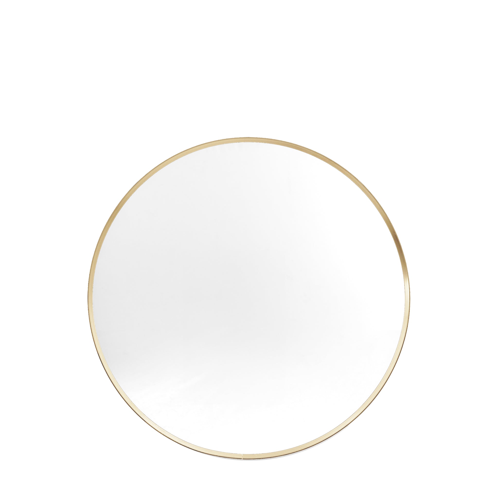 Holworth Round Mirror Gold