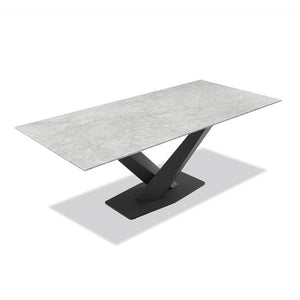 Campo Dining Table Light Grey