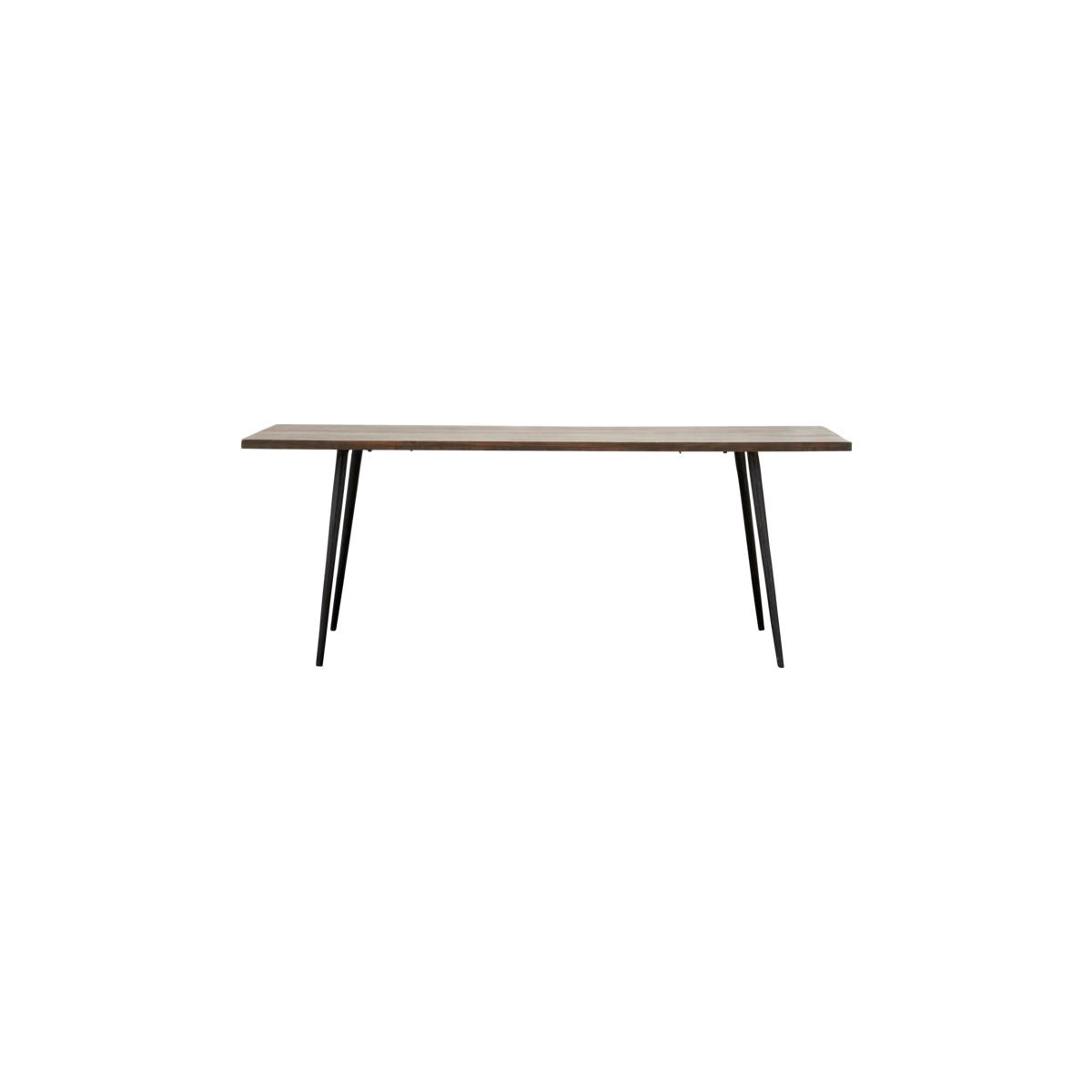 Club Dining Table, Black Stain