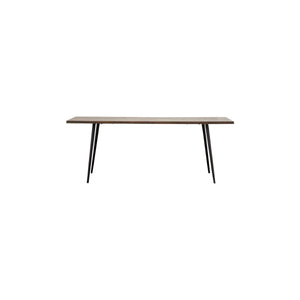 Club Dining Table, Black Stain