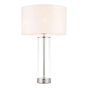 Lucine Table Lamp Bright Nickel