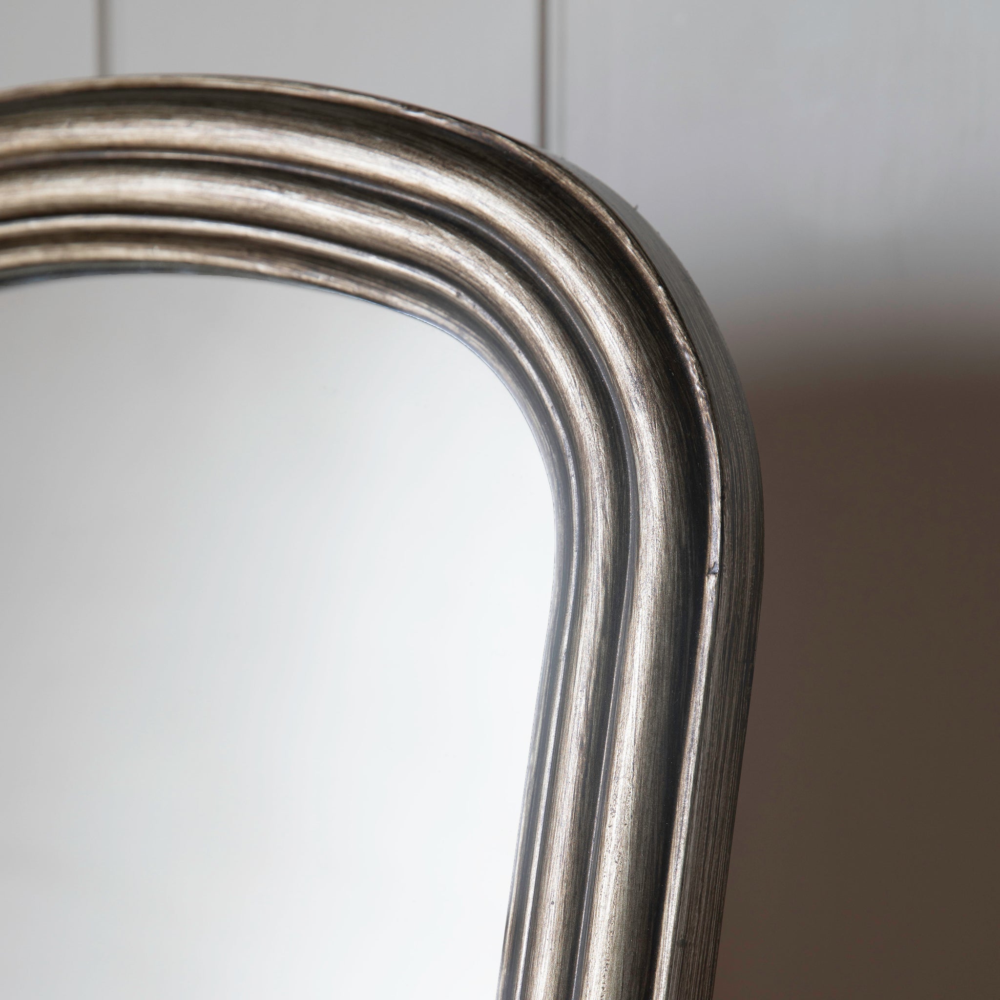 Blick Cheval Brushed Brass Mirror