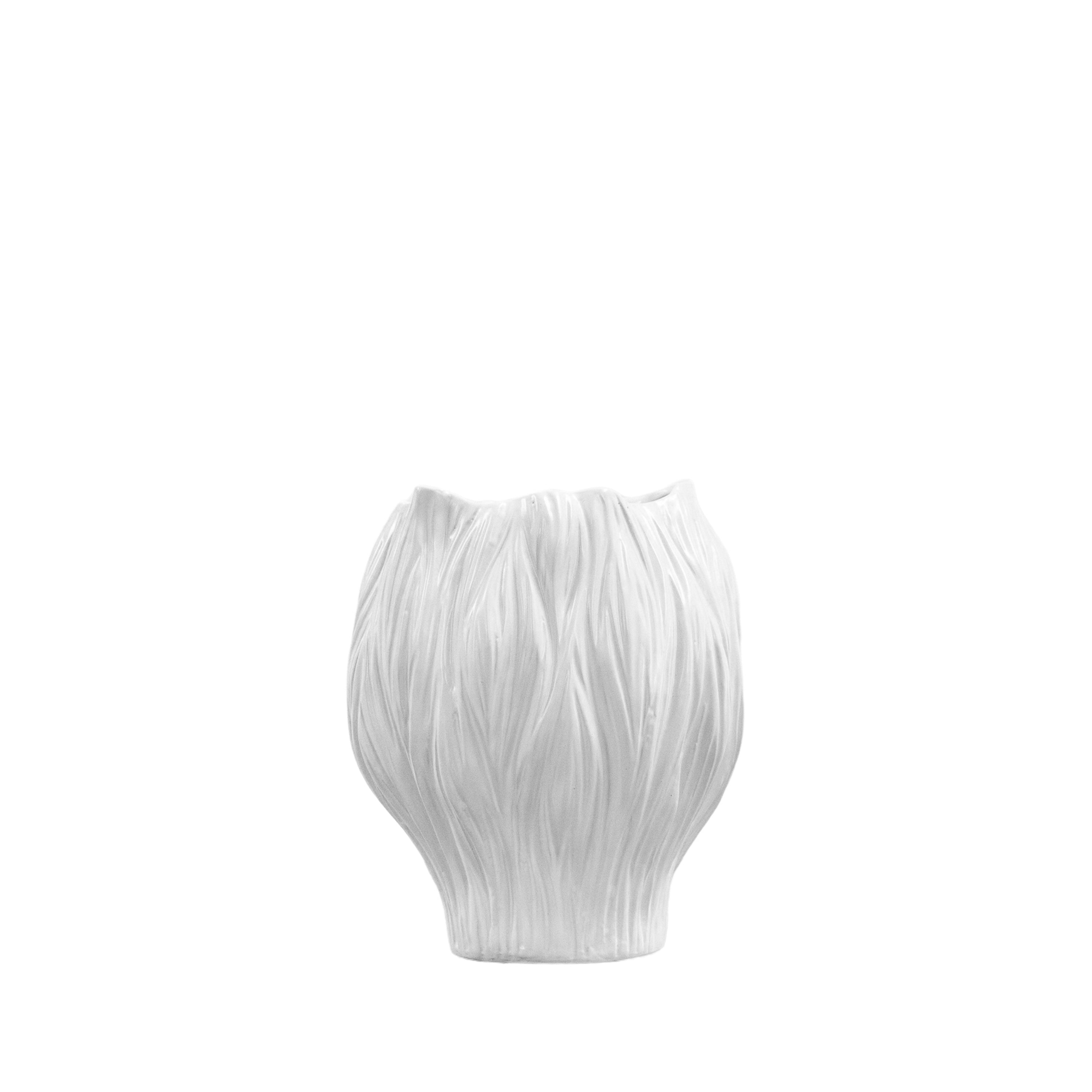 Floral Vase Large White