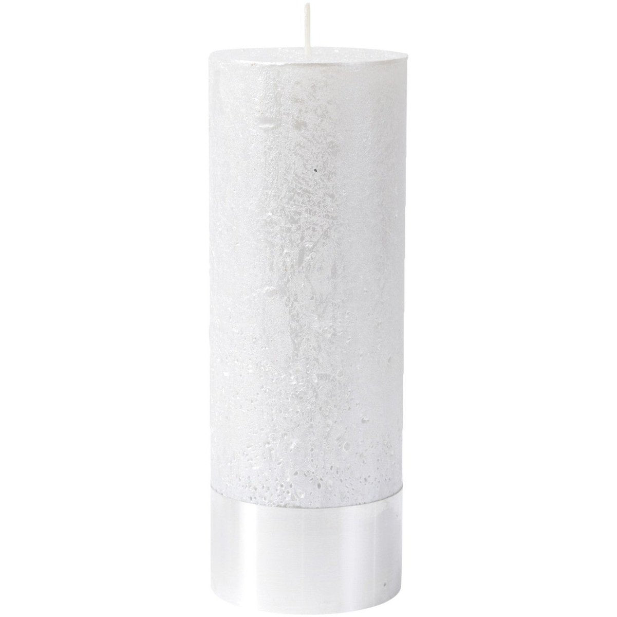 Pearl Rustica Pillar Candle 7x19cm