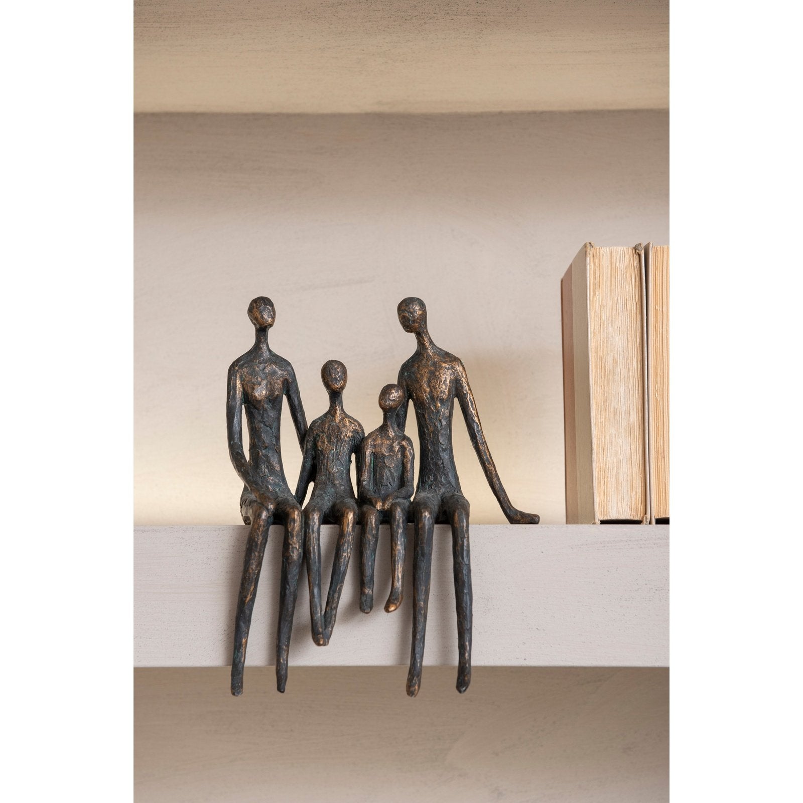 Family Of Four Shelf Sculpture