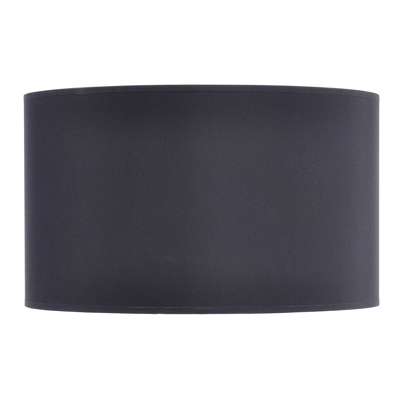 Black and Silver Lined Drum 20" Lampshade