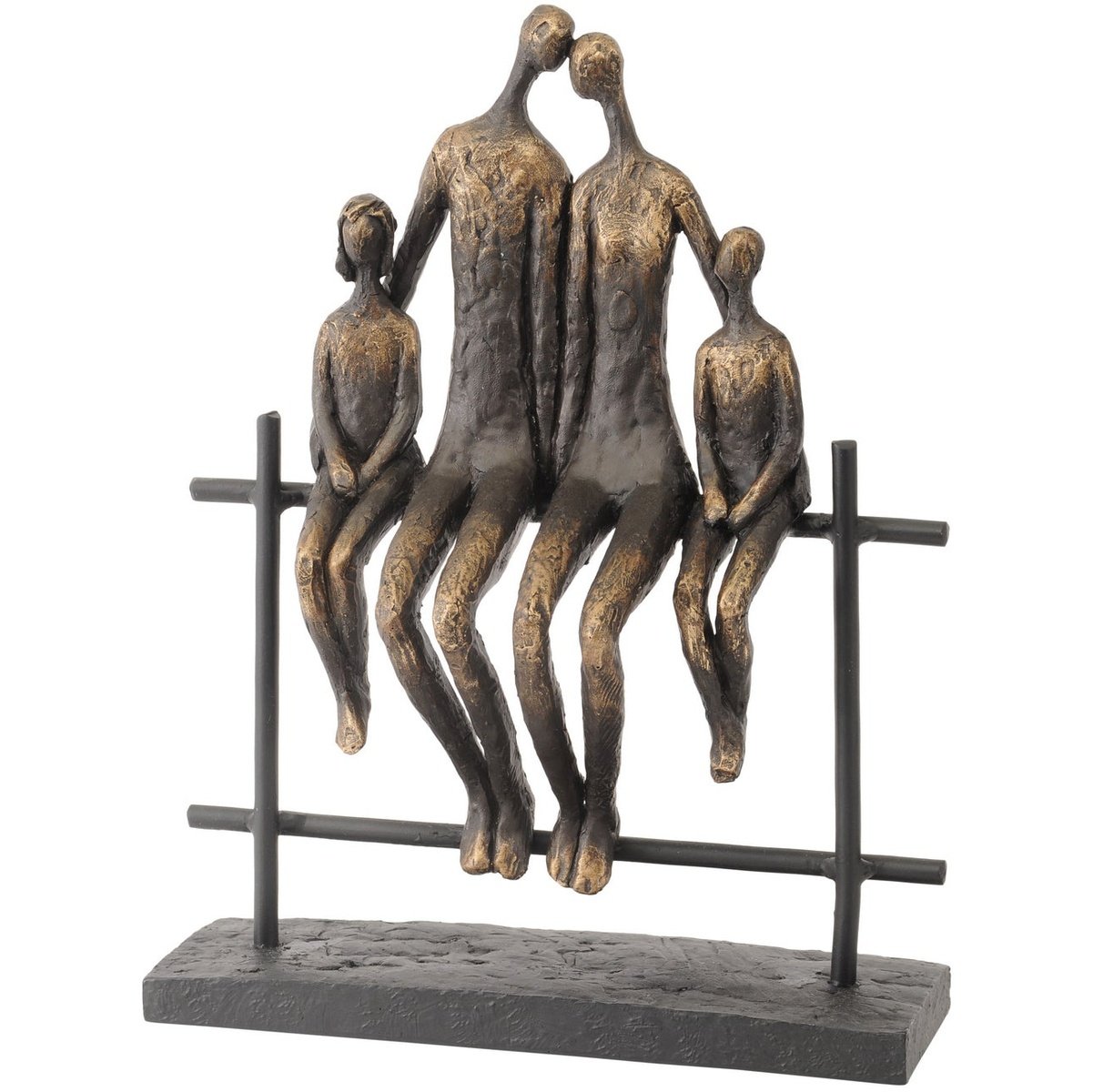 Duxbury Bench Family Of Four Sculpture