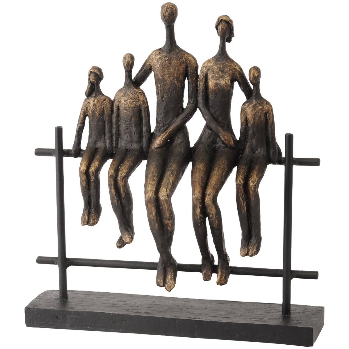 Duxbury Bench Family Of Five Sculpture