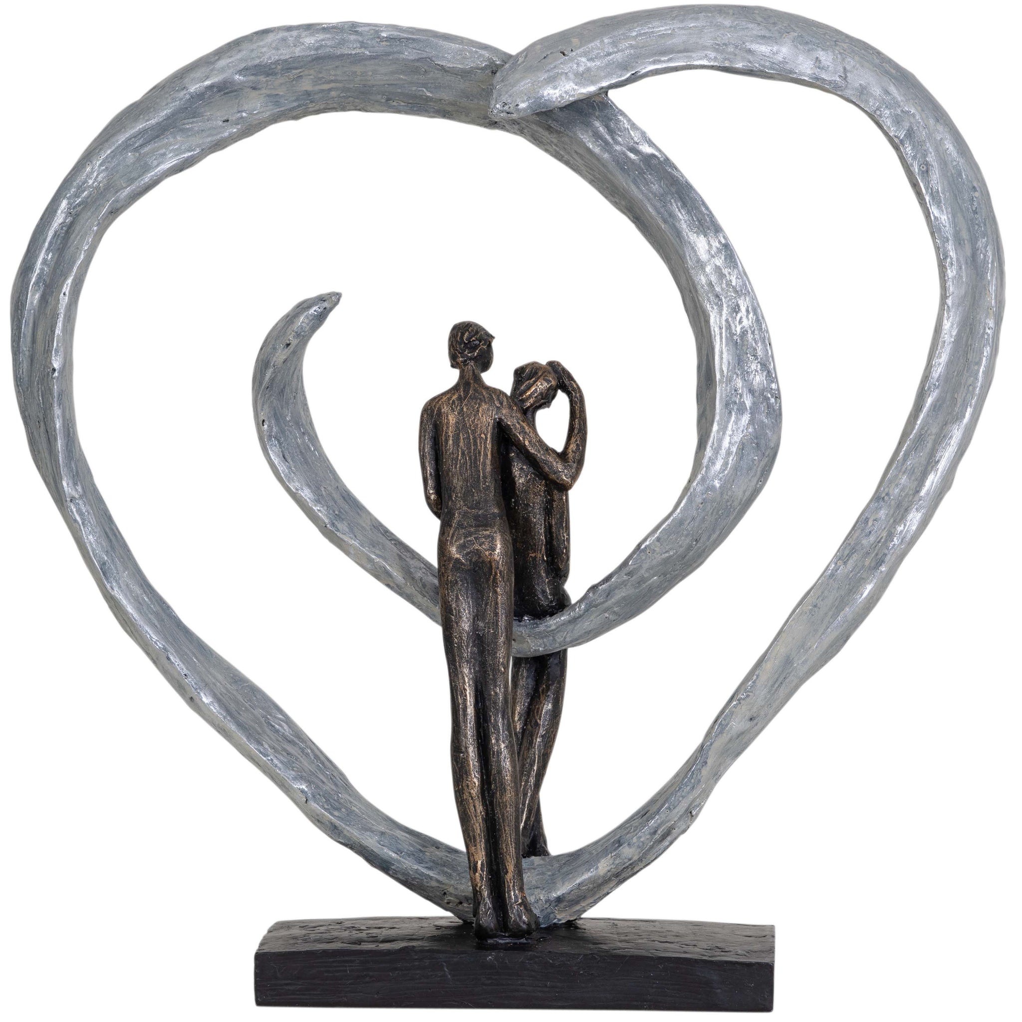 Love Sculpture Circular Heart