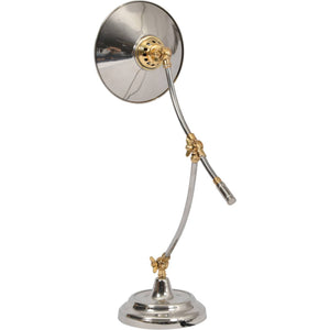 Hulu Brass and Steel Adjustable Table Lamp - E27 15W