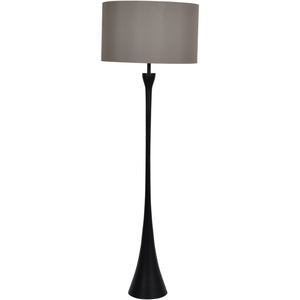 Lira Black Lamp (Base Only) - E27 15W LED 20" Shade
