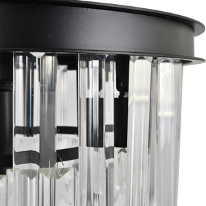 Cowden Glass Droplet Circular Floor Lamp G9 20W