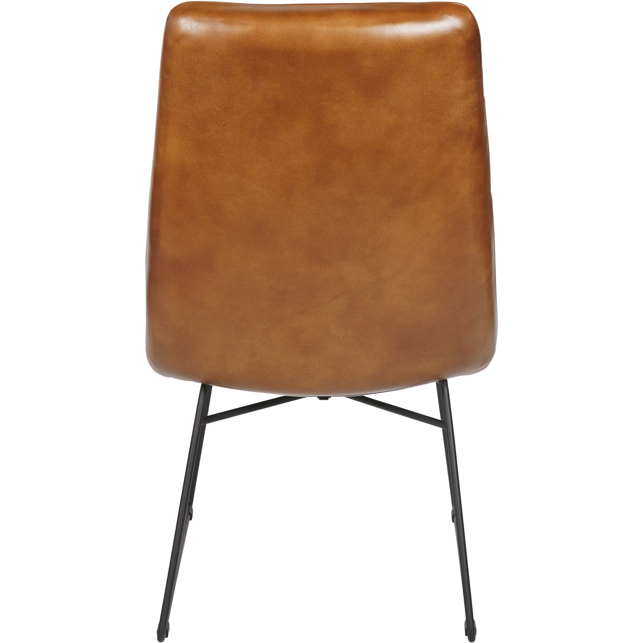 Luc Leather Chair in Cognac