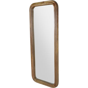 Leona Groove Edge Solid Wood Cheval Mirror 70 x 170cm