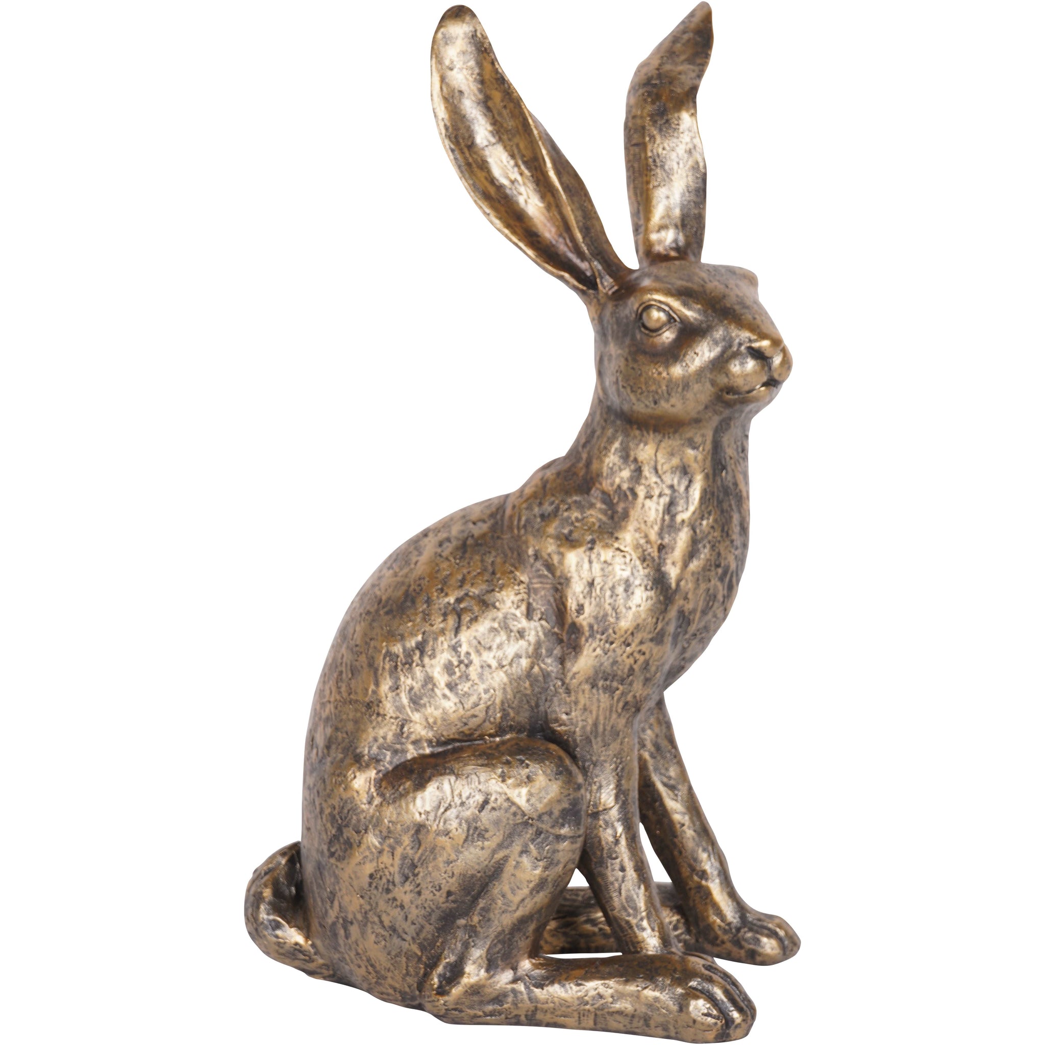 Antique Large Sitting Hare Sculpture
