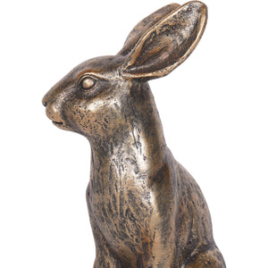 Antique Small Sitting Hare Sculpture