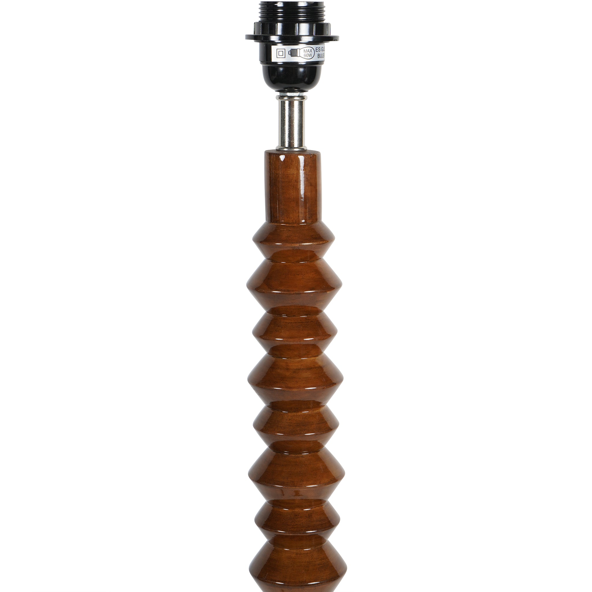 Lacquered Floor Maple Lamp Base
