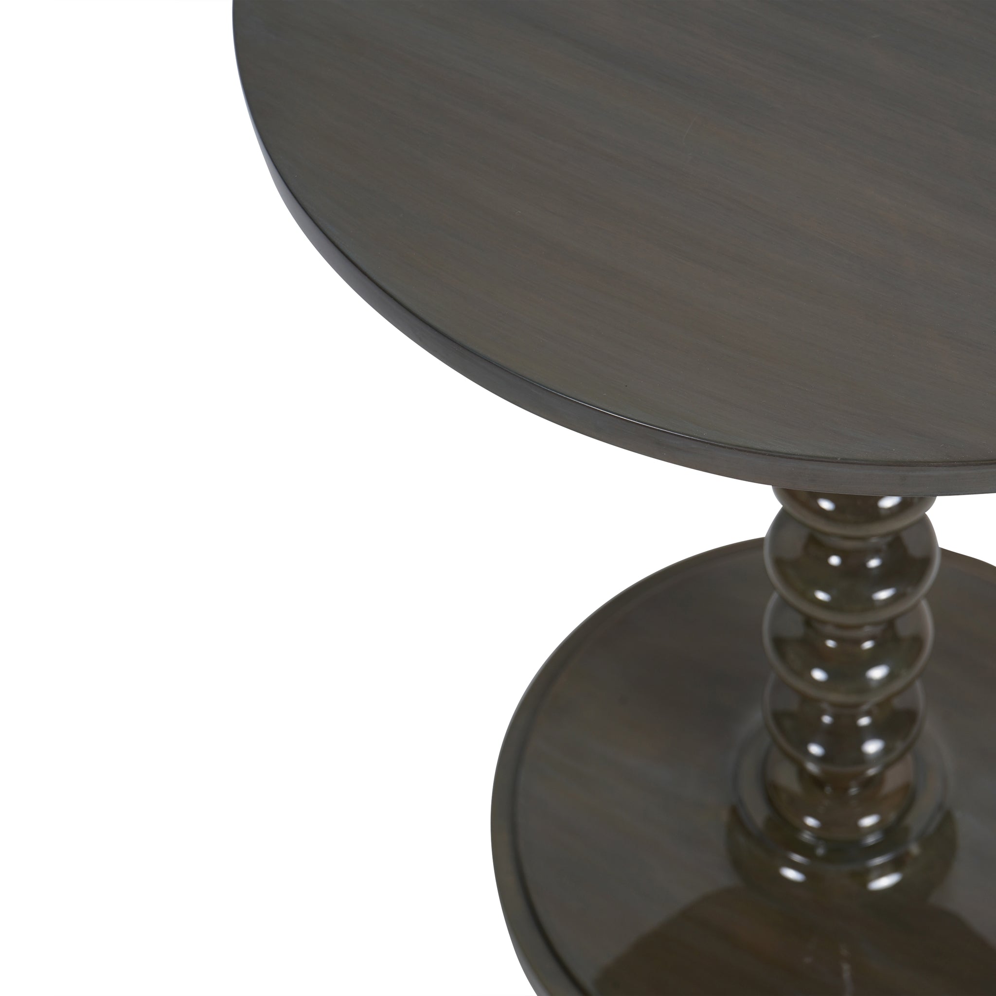 Lacquered Side Table Olive
