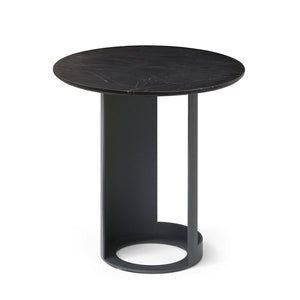 Alban Side Table Black Marble