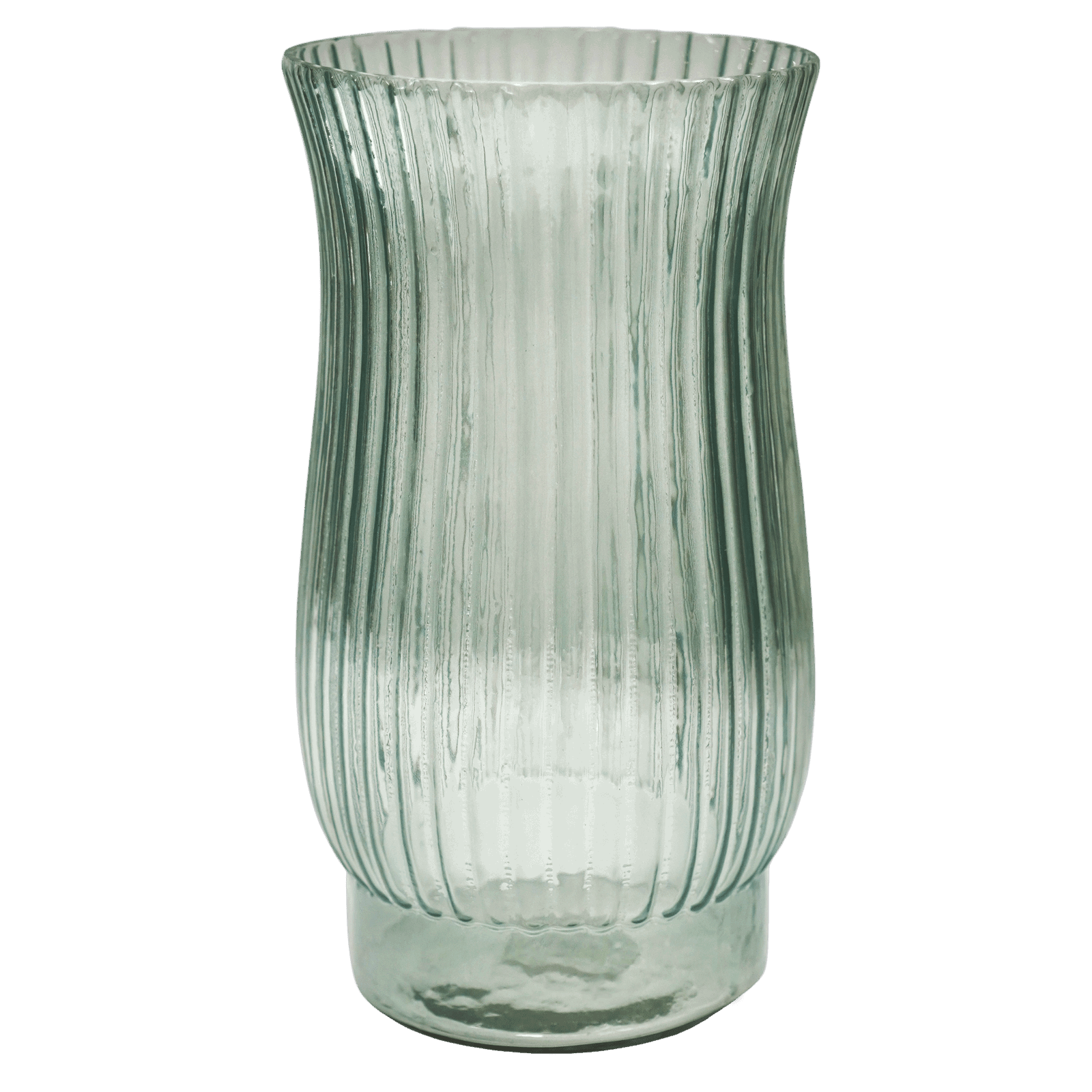 Airlie Ribbed Vase Sage Green