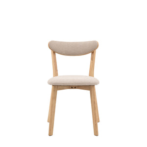 Harker Dining Chair Natural Set of 2