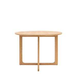 Crafton Round Dining Table Natural