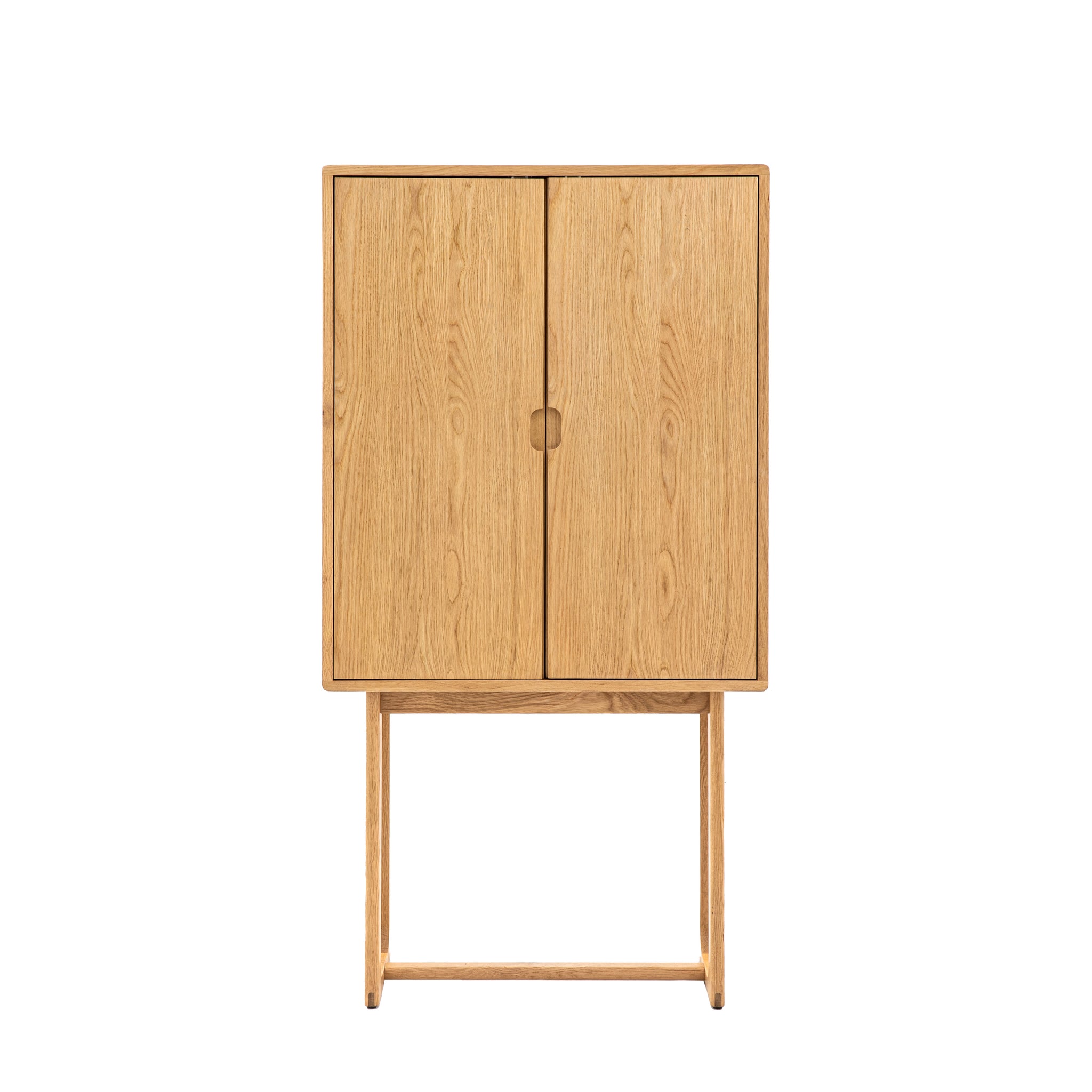 Crafton Cocktail Cabinet Natural