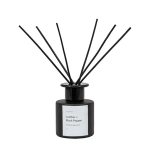 Aroma Reed Diffuser Leather Black Pepper