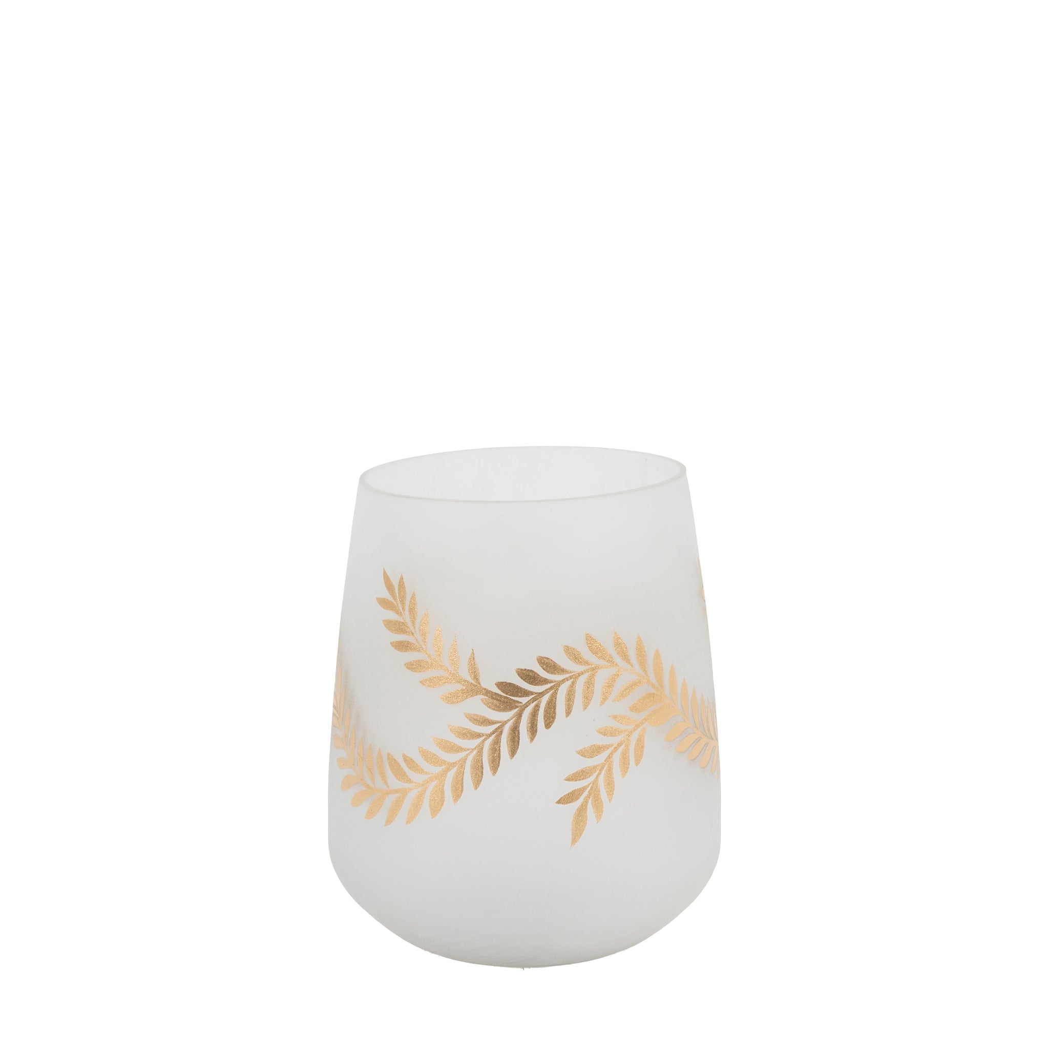 Mistral Hurricane Sml White Gold Vase