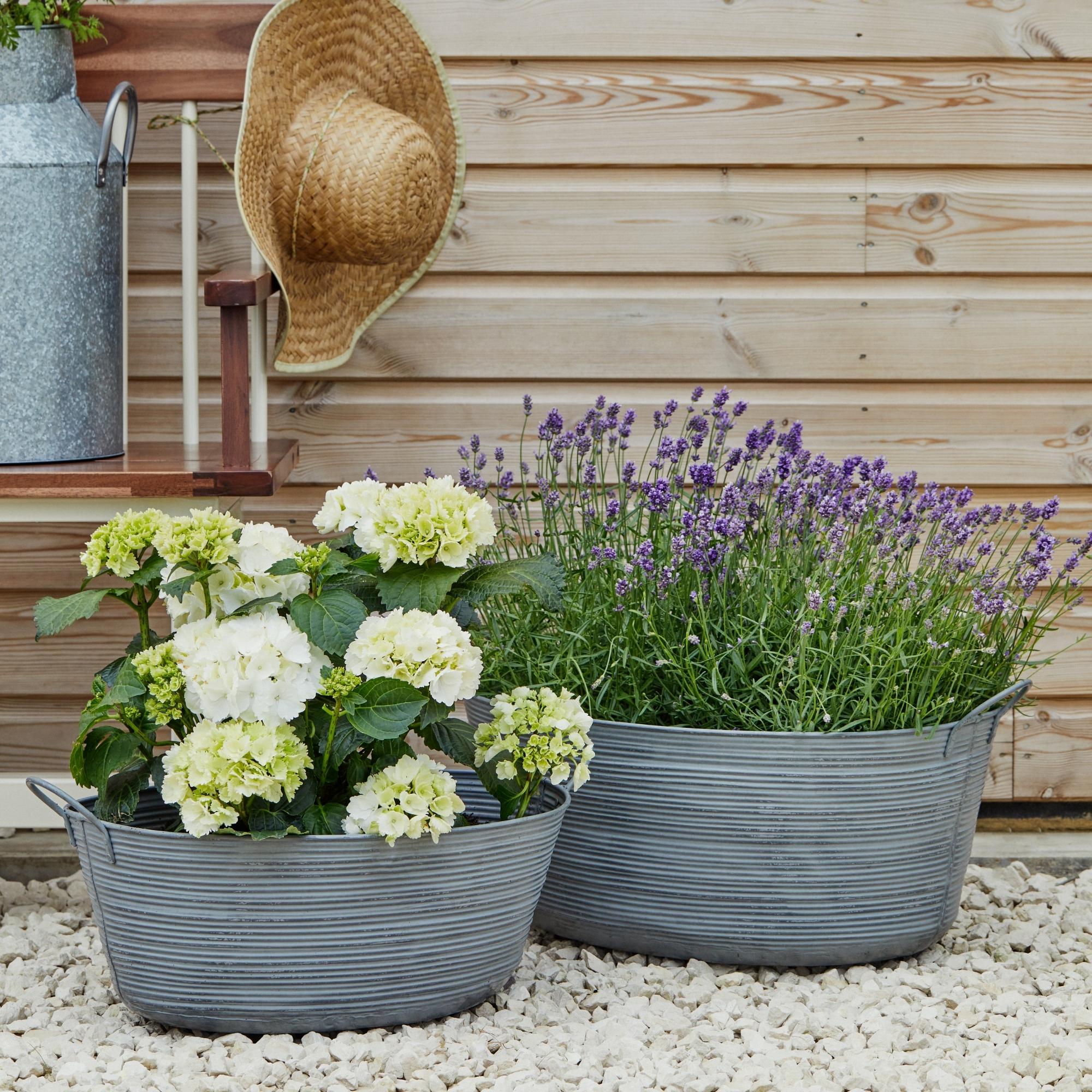 Outdoor Matlock Oval Planter Large