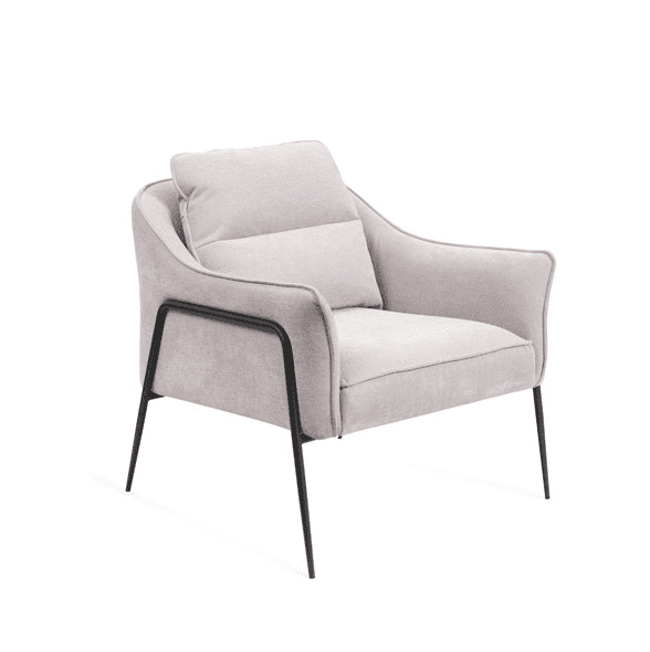 Torsion Lounge Chair II Giselle Cool Grey