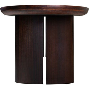 Durban Oval Dining Table Smoked Eucalyptus Veneer 270 Cm