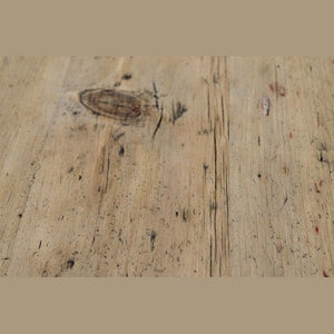 Column Leg Round Dining Table Reclaimed Wood Natural 150 Cm
