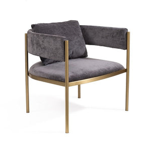 Envie II Lounge Chair Giselle Dark Charcoal