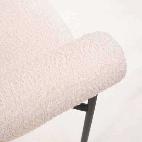 Alita Dining Chair Chex Boucle
