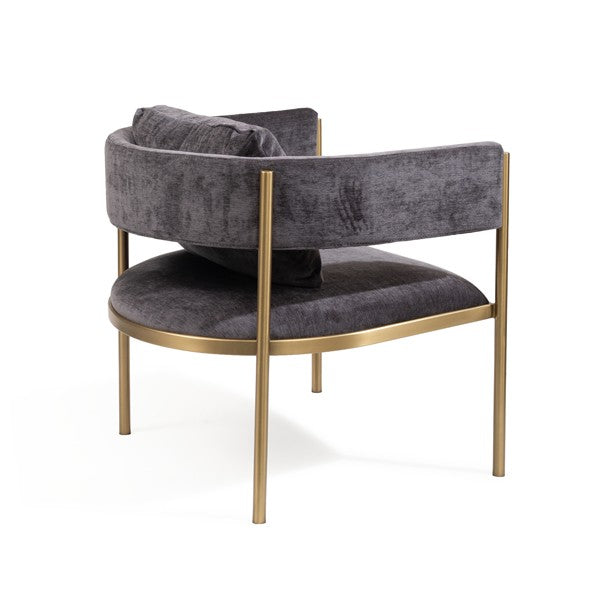 Envie II Lounge Chair Giselle Dark Charcoal