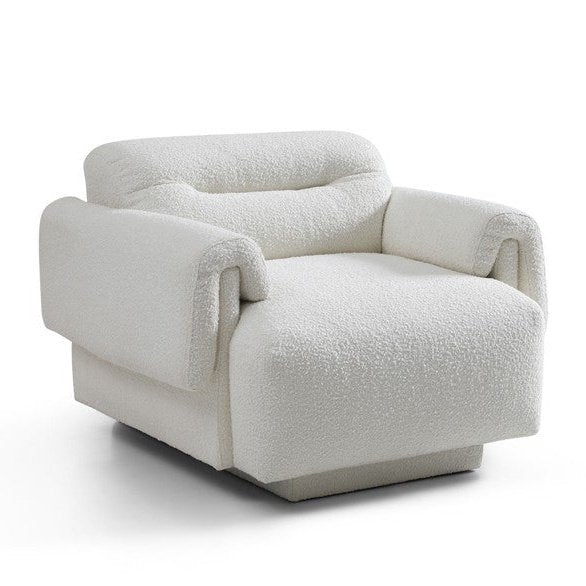 Frankie 1 Seater Sofa Chex Polar Boucle