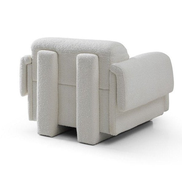 Frankie 1 Seater Sofa Chex Polar Boucle