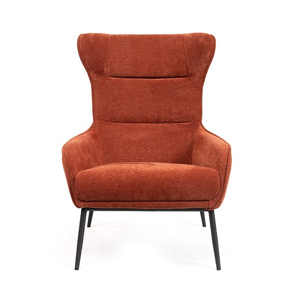Cranford Lounge Chair Rust