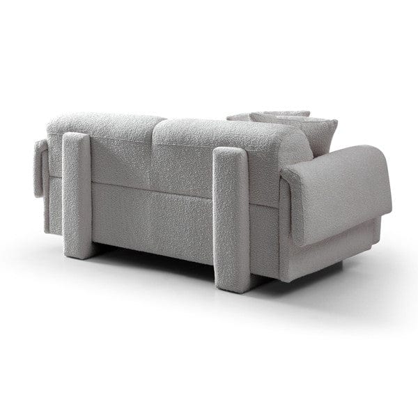 Frankie 2 Seater Lounge Chex Steam Boucle