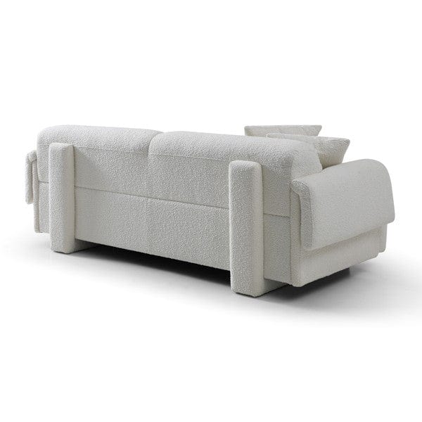 Frankie 3 Seater Sofa Chex Polar Boucle